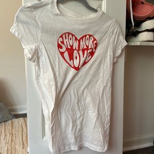 Friends Rachel White and Red Shirt